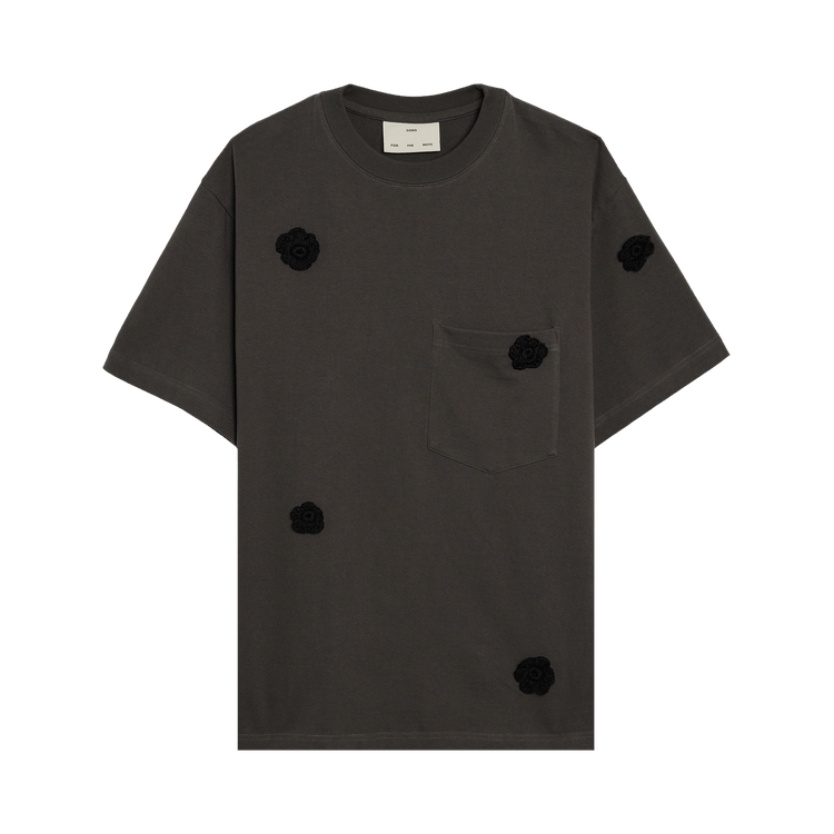 Song for the Mute Daisy Standard Tee "Washed Black"