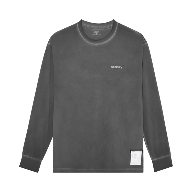SATISFY Auralite Long Tee "Pigment Black"