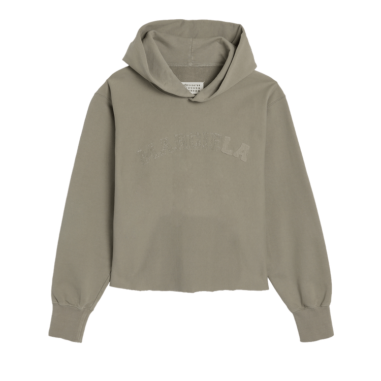Maison Margiela Firm Cotton Fleece Hoodie "Dove"