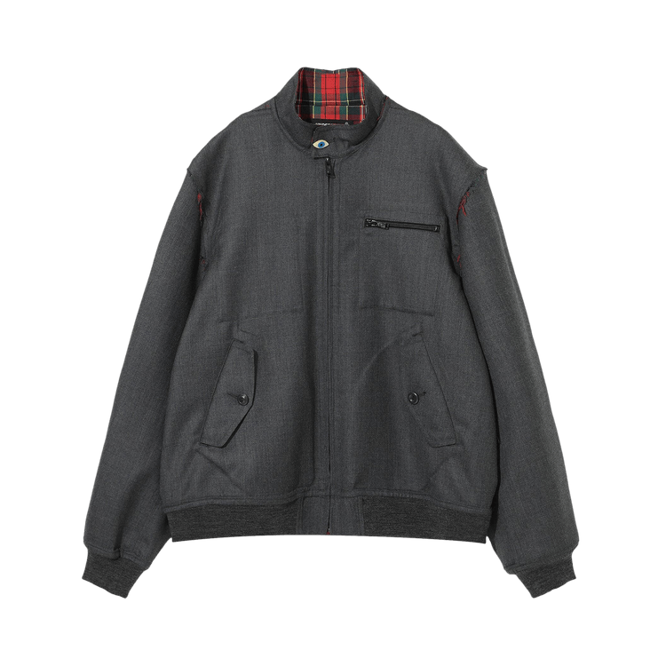 Undercover Zip-Up Blouson "Charcoal"