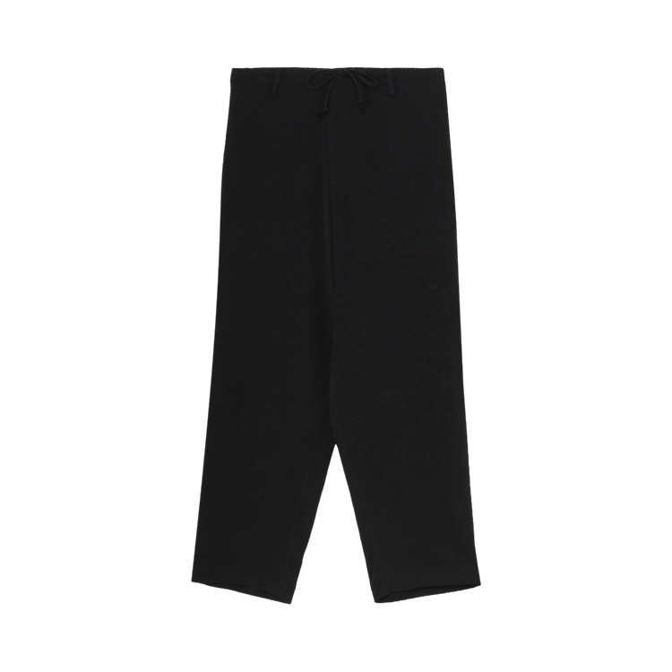 Yohji Yamamoto Pour Homme New Standard String Pants "Black"