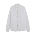 Glass Cypress Double Button Shirt "White"