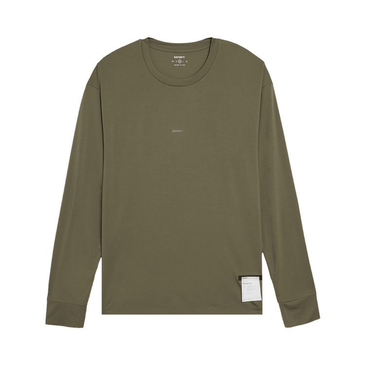 SATISFY Auralite Long Tee "Dusty Olive"