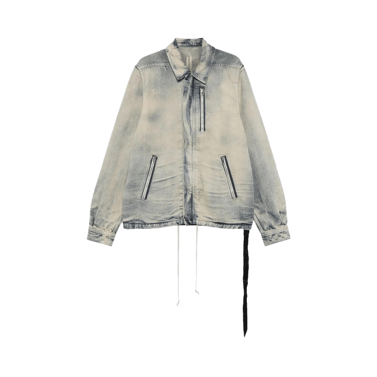 Rick Owens DRKSHDW Concealed Zip Front Jacket "Mineral Pearl"