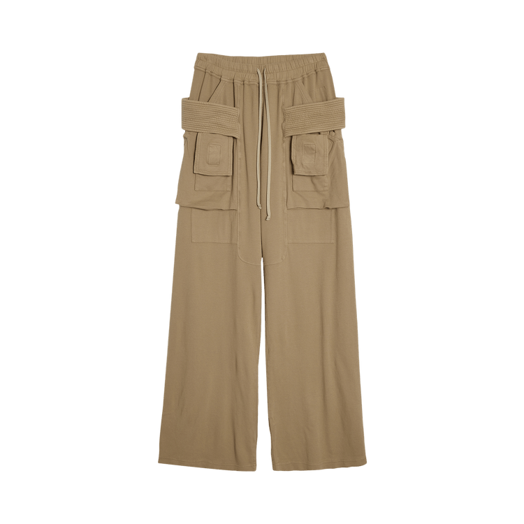 Rick Owens DRKSHDW Cargo Drawstring Wide Pant "Dirty Pearl"