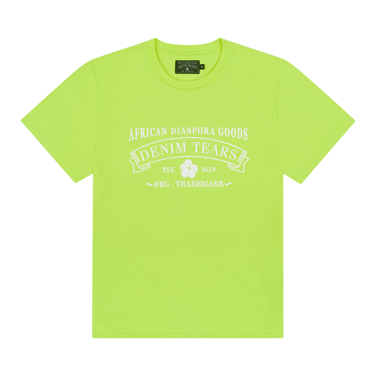 Denim Tears ADG Tee "Lime"