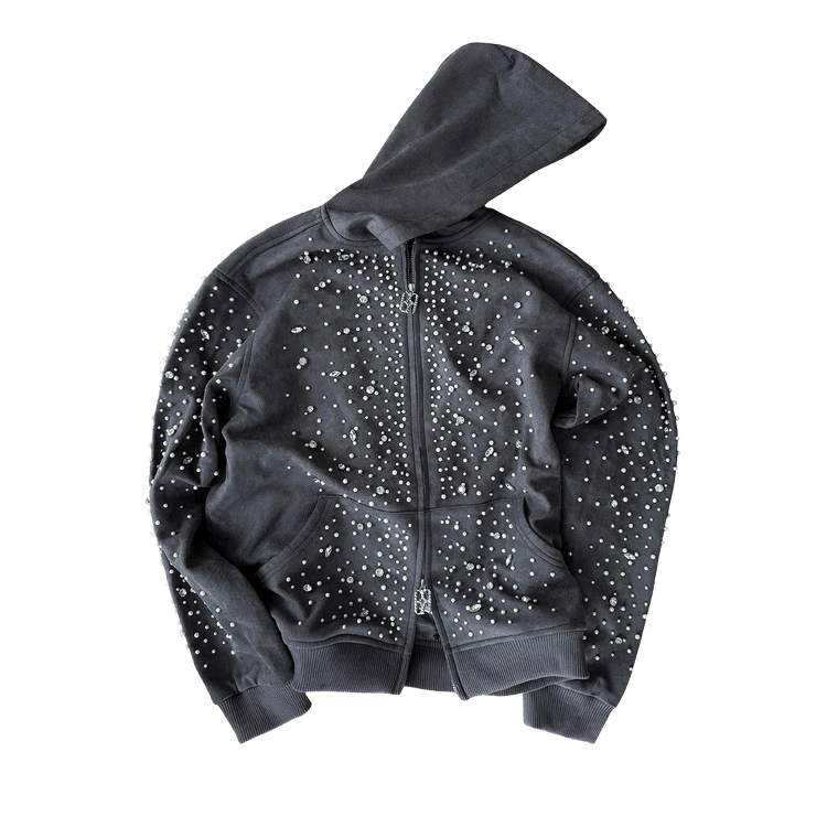 Birth Of Royal Child Cashew Blossom Hoodie "Black"