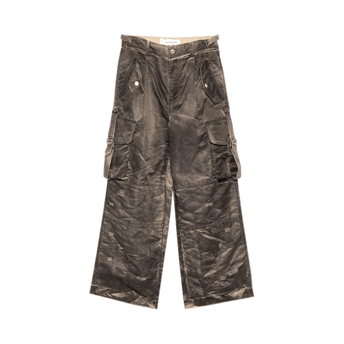 Feng Chen Wang Nylon Cargo Pants "Sand Washed"