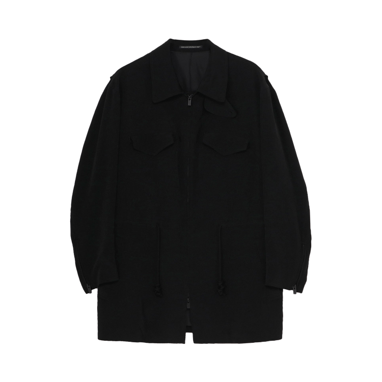 Yohji Yamamoto Pour Homme Tuxedo Blouson With Waist String "Black"