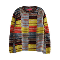 The Elder Statesman Patchwork Scrap Crew "Multicolor"