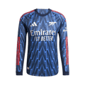 adidas Arsenal 25/26 Long Sleeve Away Authentic Jersey "Night Indigo/Matte Silver"