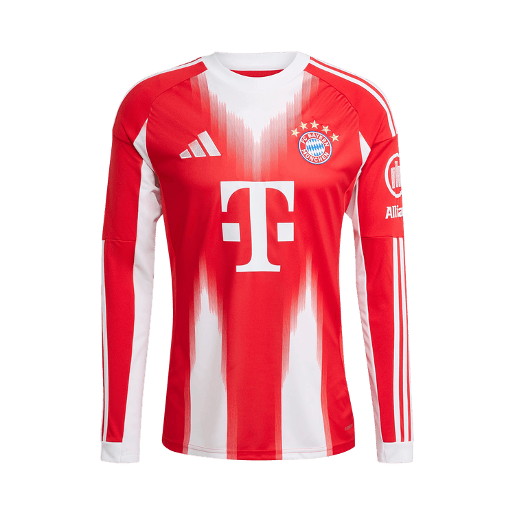 adidas FC Bayern 25/26 Long Sleeve Home Jersey "Red"