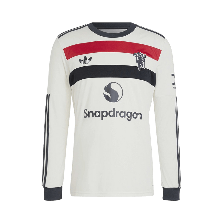 adidas Manchester United 24/25 Long Sleeve Third Jersey "Off White"