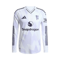 adidas Manchester United 25/26 Long Sleeve Away Authentic Jersey "White"