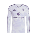 adidas Manchester United 25/26 Long Sleeve Away Jersey "White"