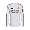 adidas Real Madrid 25/26 Long Sleeve Home Jersey "White"
