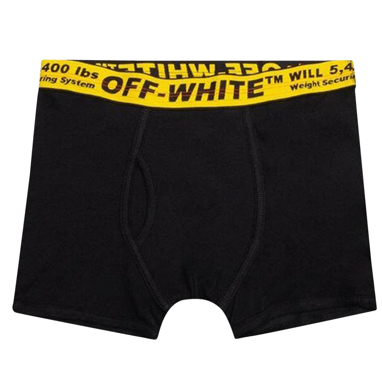 Off-White Boxer Briefs (3 Pack) "Black"