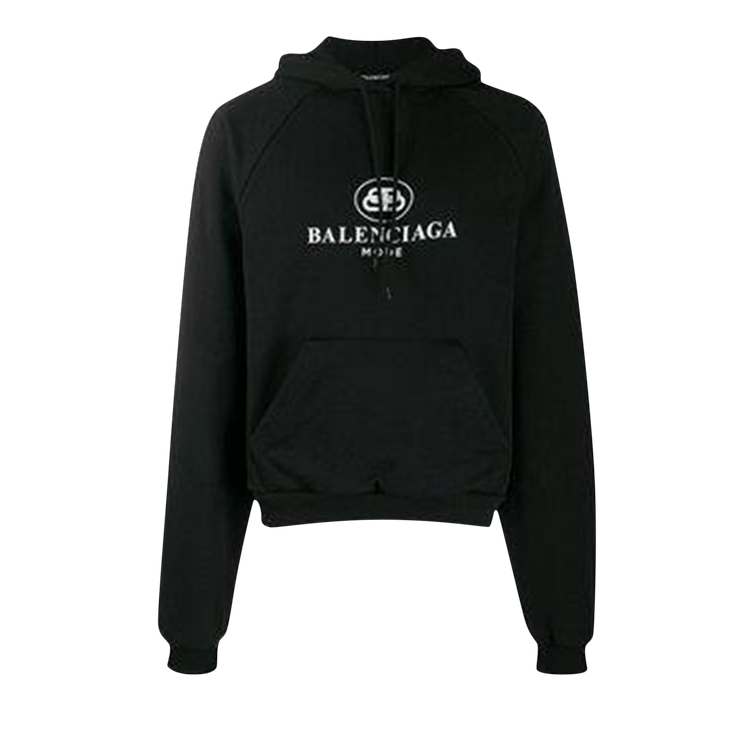 Balenciaga Mode Hoodie "Black/White"
