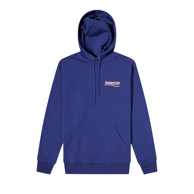 Balenciaga Political Campaign Hoodie "Blue"