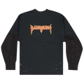 Balenciaga Metal Logo Layered Long-Sleeve T-Shirt "Black"