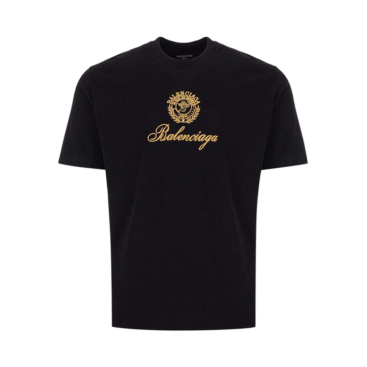 Balenciaga Qixi Crest T-Shirt "Black"
