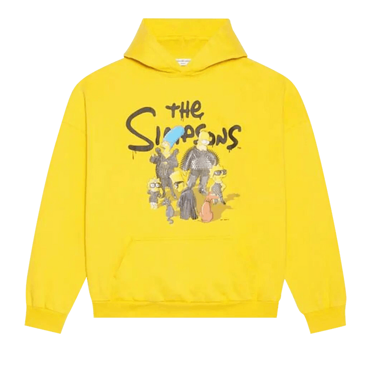 Balenciaga x The Simpsons Hoodie "Yellow"