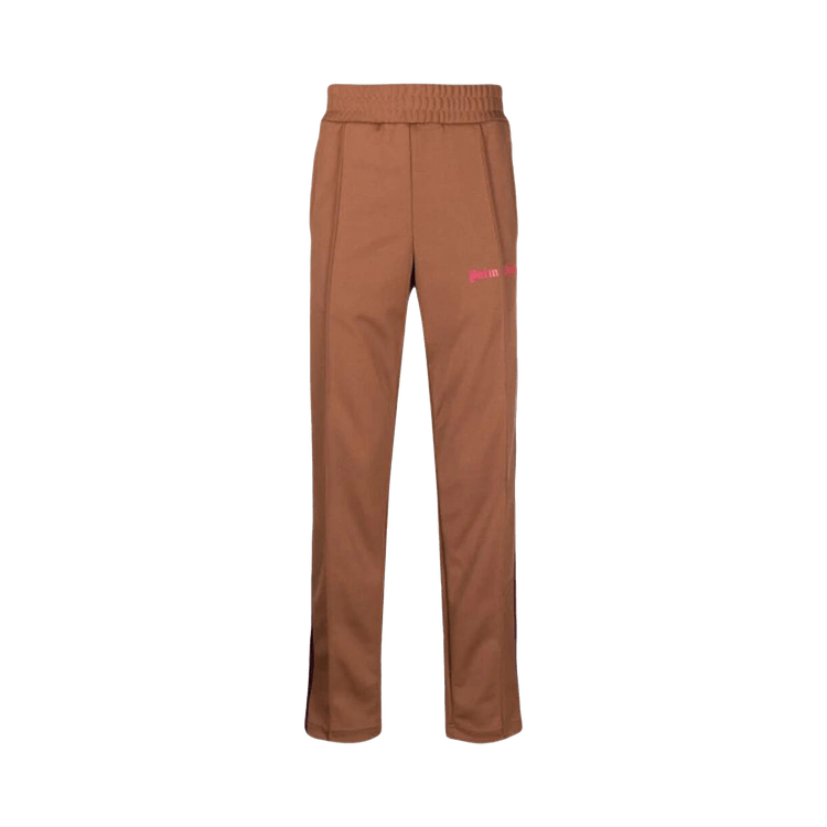 Palm Angels Side Stripe Track Pants "Brown/Purple/Red"