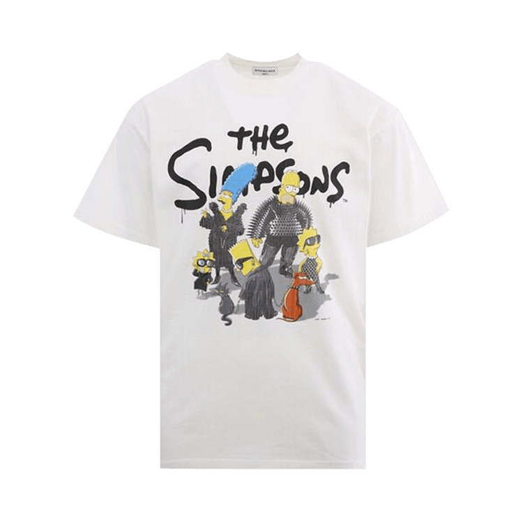 Balenciaga x The Simpsons T-Shirt "White"