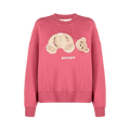 Palm Angels Teddy Bear Sweatshirt "Punch Pink/Multicolor"