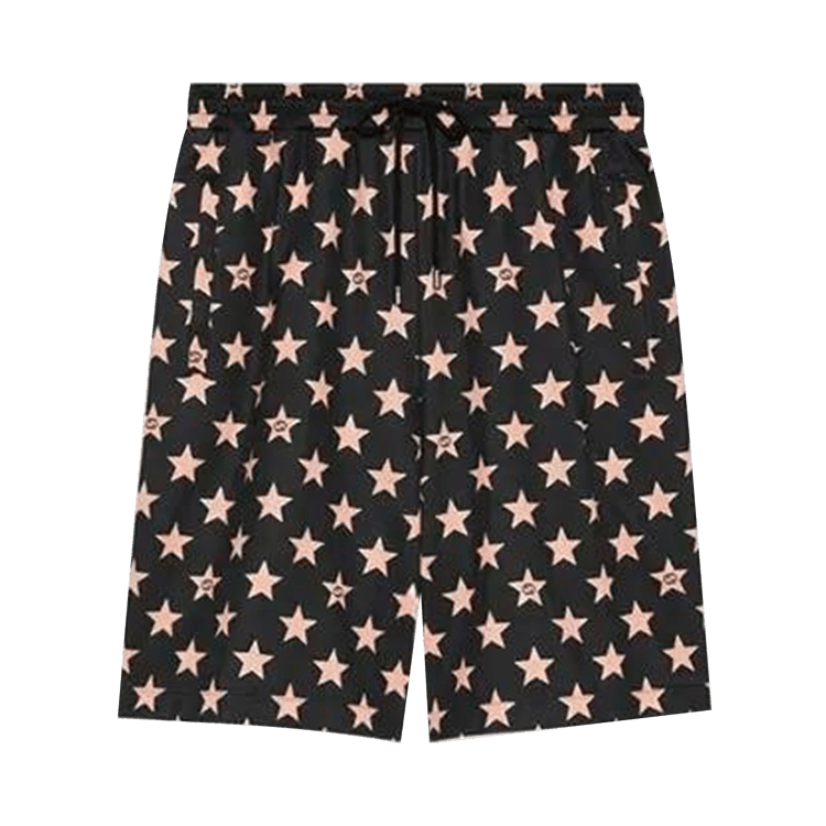 Gucci Star Print Shorts "Black"