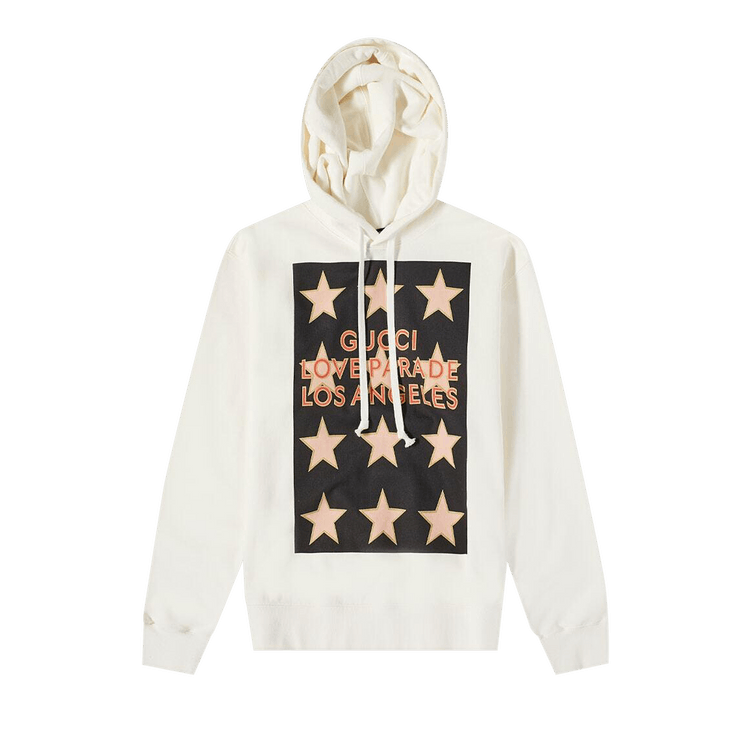 Gucci Love Parade La Hoodie "Ivory"