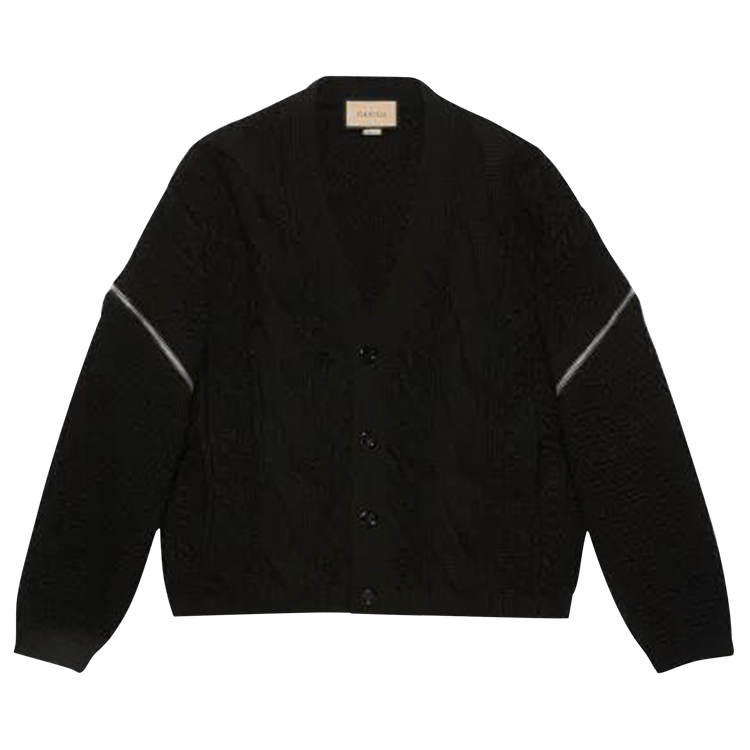 Gucci Detachable Sleeves Knit Sweatshirt "Black"