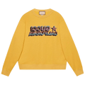 Gucci Sequins Jersey Sweatshirt "Yellow"