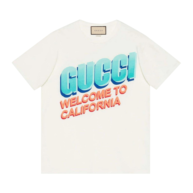 Gucci Welcome To California T-Shirt "White"