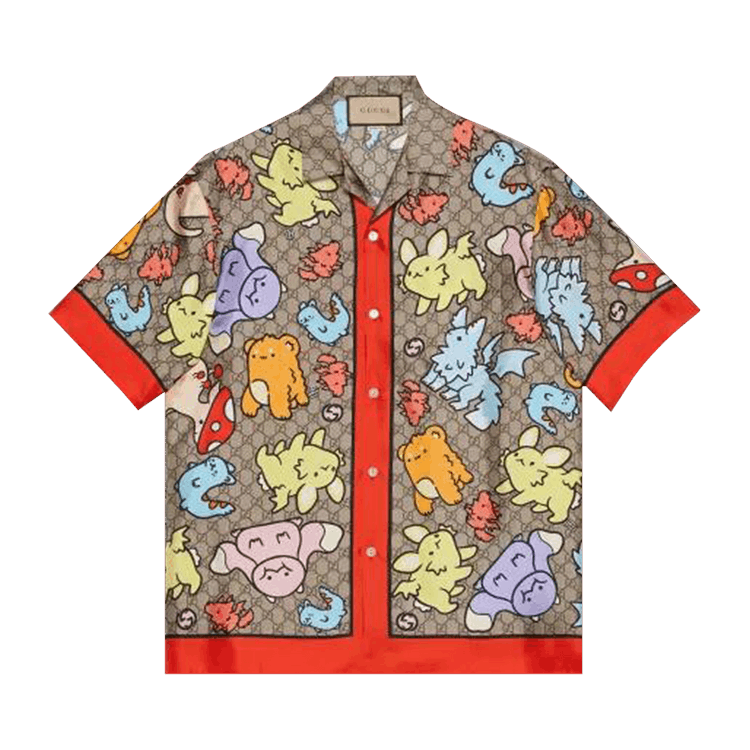 Gucci Animal Print Shirt "Multicolor"