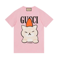 Gucci Animal Print T-Shirt "Pink"