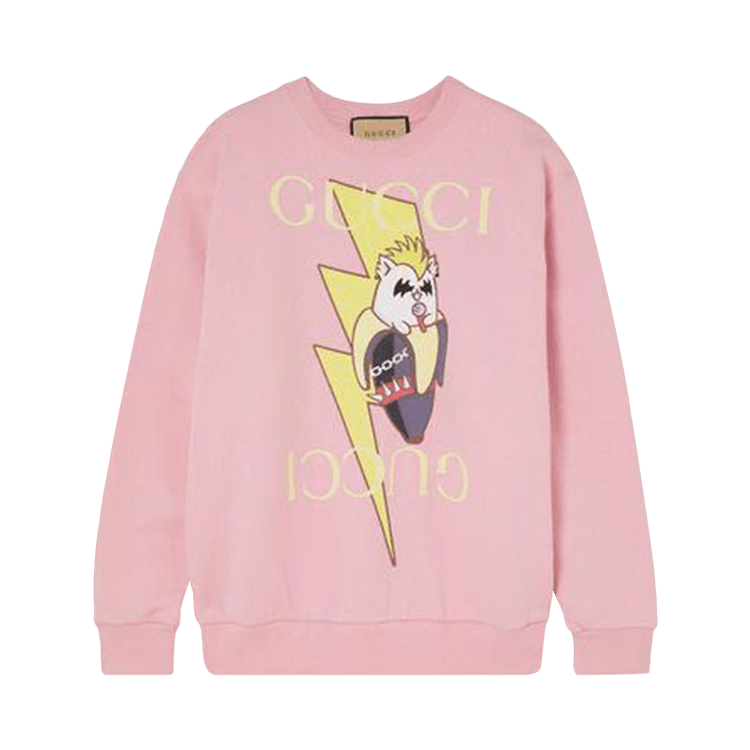 Gucci x Bananya Printed Sweatshirt "Pink"