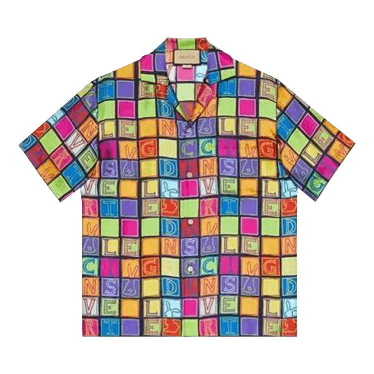 Gucci Short-Sleeve Shirt "Multicolor"