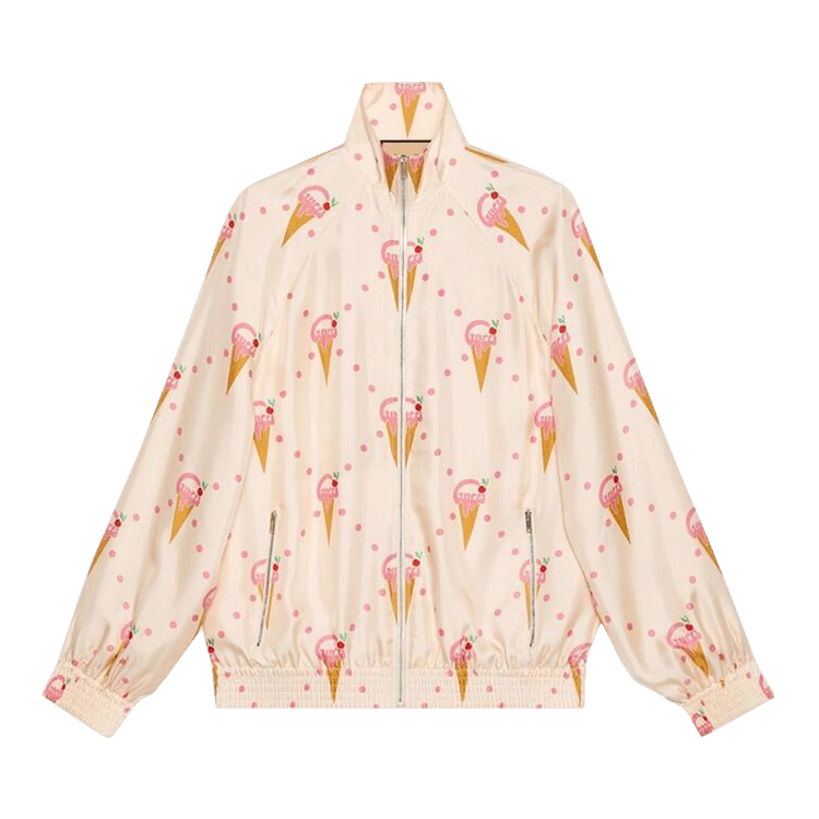 Gucci Ice Cream Print Jacket "Pink"