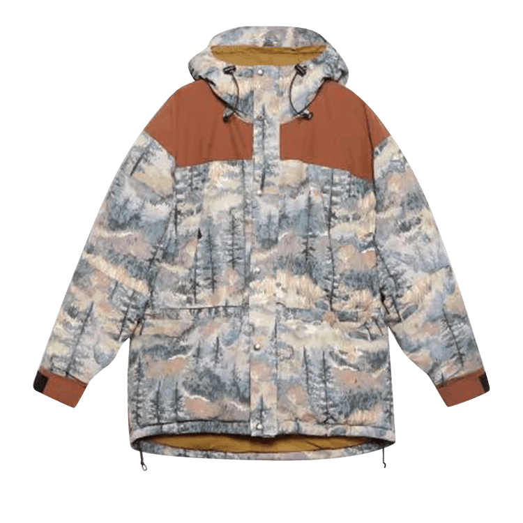Gucci x The North Face Padded Jacket "Forest Print"
