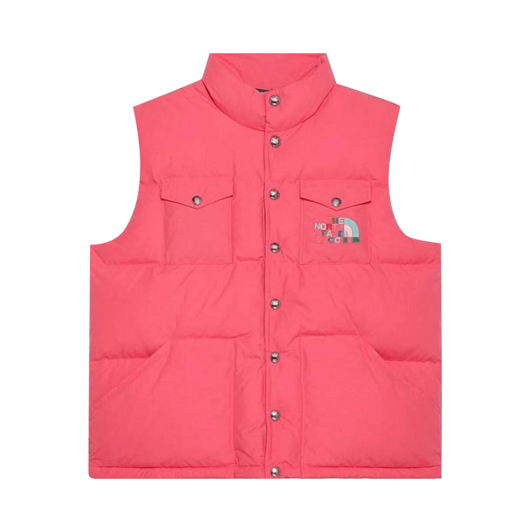 Gucci x The North Face Down Vest "Pink"