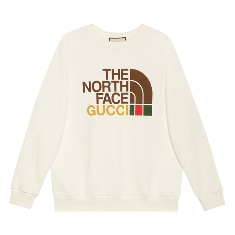 Gucci x The North Face Oversized Sweatshirt "White"