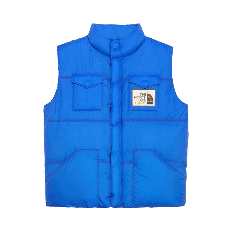Gucci x The North Face Down Vest "Blue"