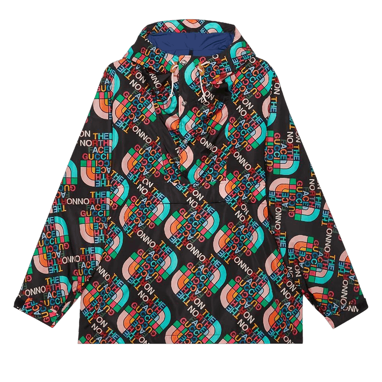 Gucci x The North Face Nylon Jacket "Black/Multicolor"