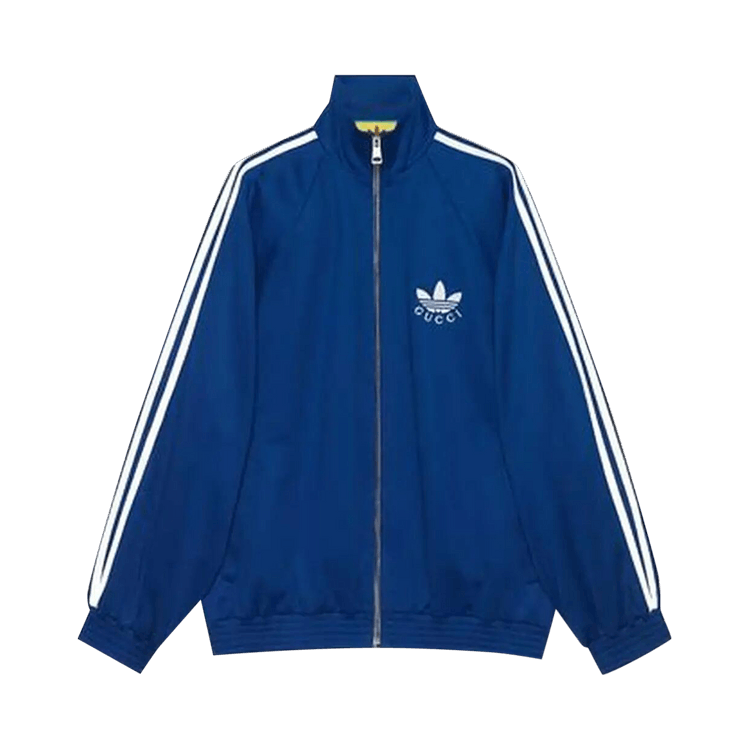 Gucci x adidas Jersey Zip Jacket "Blue"