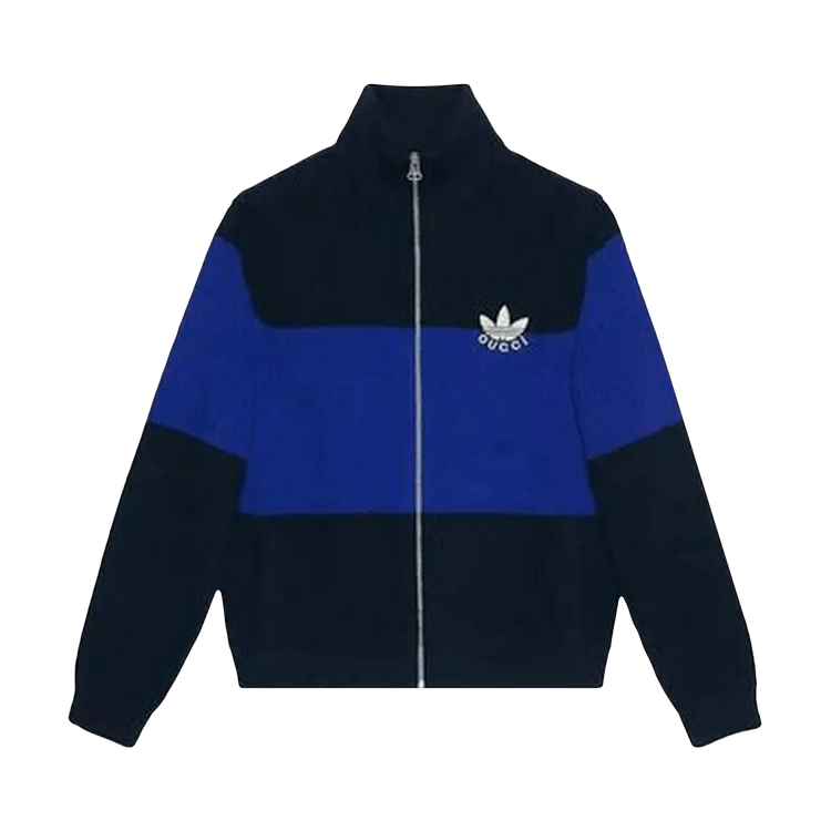 Gucci x adidas Wool Zip Jacket "Dark Blue/Blue"