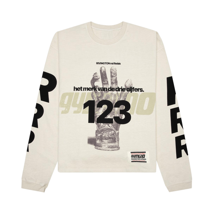 RIVINGTON roi Rebis Our Hand Tee "Vintage White"