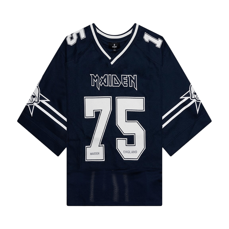 Represent Clo x Iron Maiden Anniversary Jersey "Mid Blue"