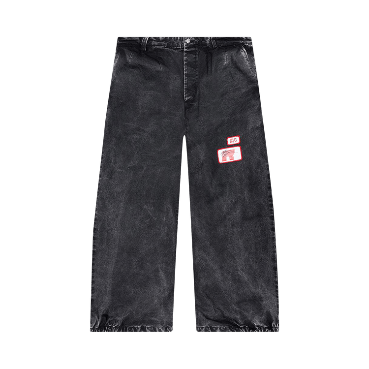 RIVINGTON roi Rebis Working Man Penta Pant "Washed Black"