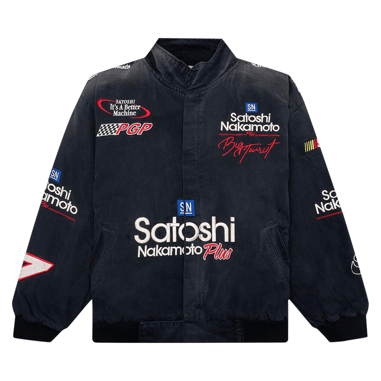 Satoshi Nakamoto Days Of Thunder Jacket "Black"